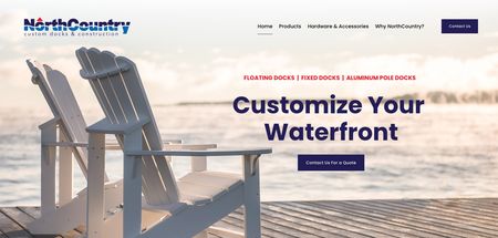 North Country Docks Website Project