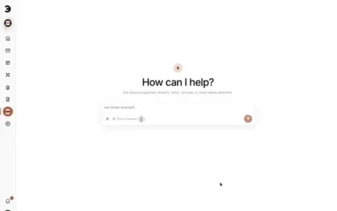 The assistant's start screen asking How can I help? above a question box.