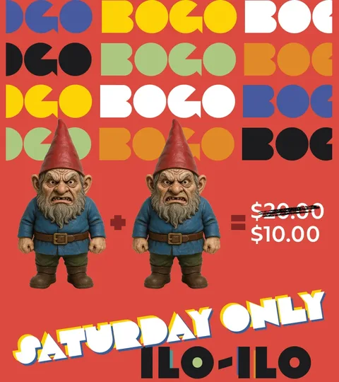 ILO ILO Hardware, Gnome BOGO