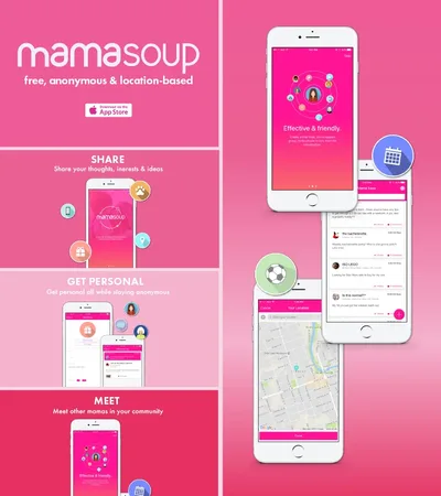 MamaSoup, Banner Design