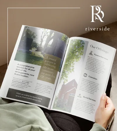 Riverside Cemetery, Brochure Design