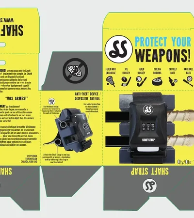 Shaft Strap, Package Design