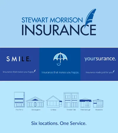 Stewart Morrison Insurance, Branding Graphics