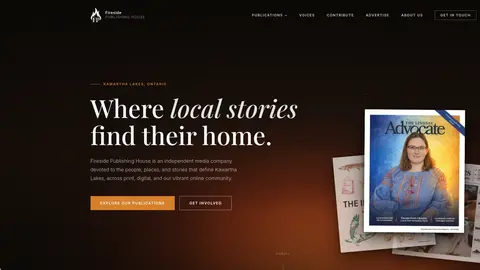 Fireside Publishing website