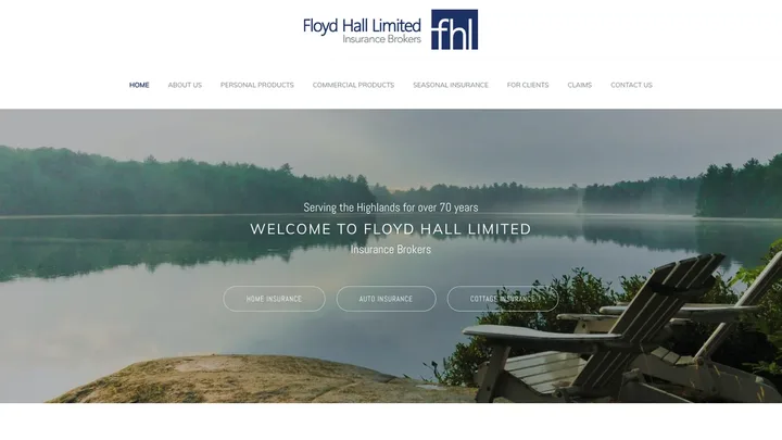 Floyd Hall Insurance website