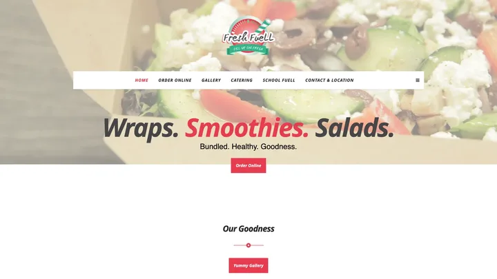 Fresh FueLL website