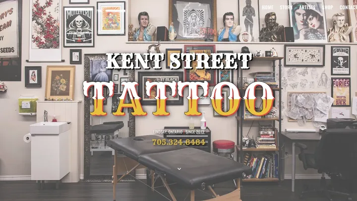 Kent Street Tatoo website