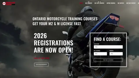 Motorcycle Course website